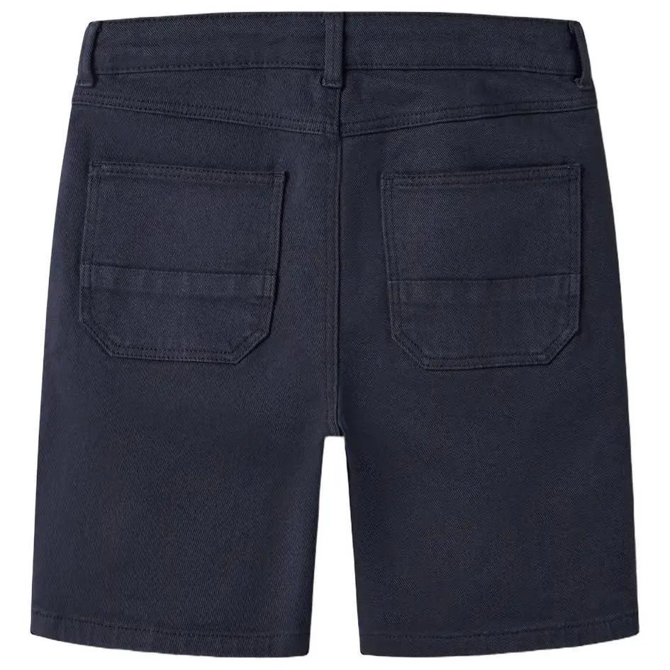 NAME IT regular bermuda korte broek donkerblauw, foto 3