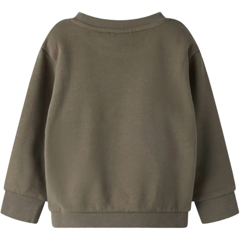 Lil' Atelier MINI loose fit sweater - bruin, foto 2