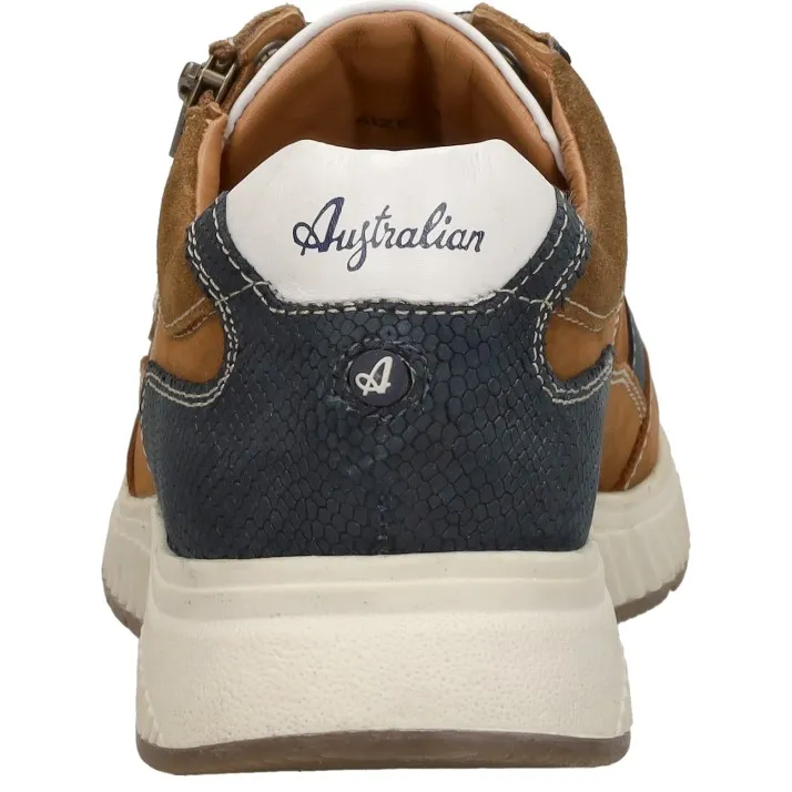 Australian Maurizio lage sneaker cognac, foto 4