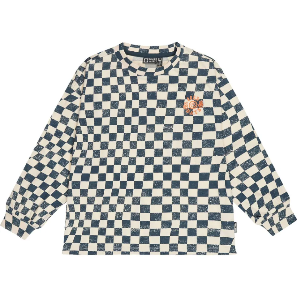 Tumble 'n Dry geruite longsleeve blauw, foto 2
