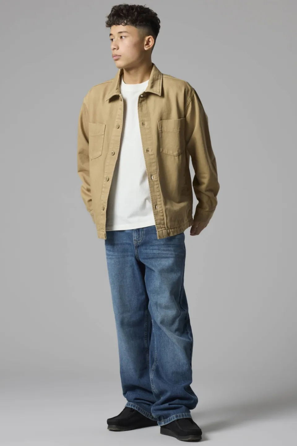 LMTD NLMBEX loose fit jeans - donkerblauw, foto 3