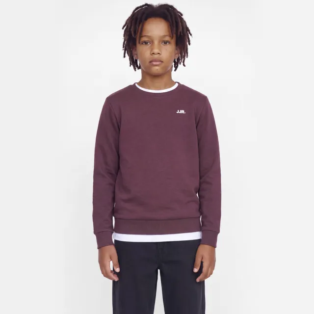 JJ Rebel JUNIOR sweater - wijnrood