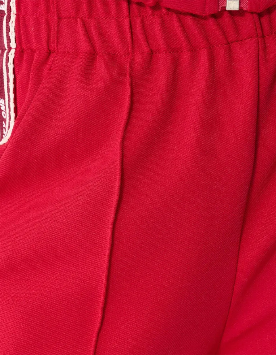 Shoeby wide leg joggingbroek rood, foto 8