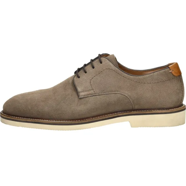 Sub55 lage veterschoen taupe