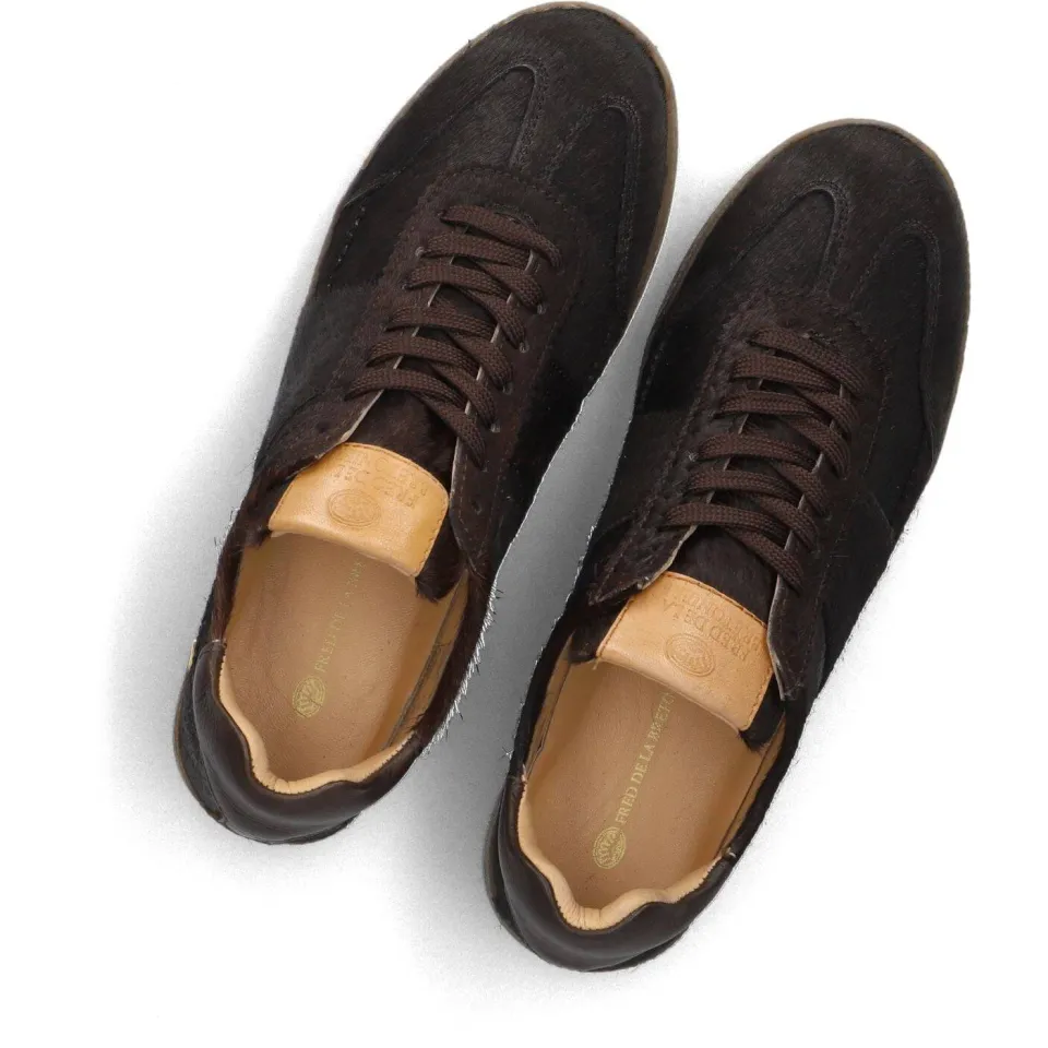 Fred de la Bretoniere Sneakers Zazza Ella Bruin, foto 4
