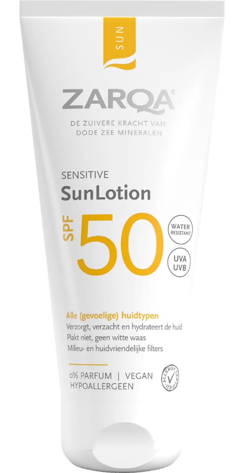 Zarqa Sensitive zonnelotion SPF50, foto 2