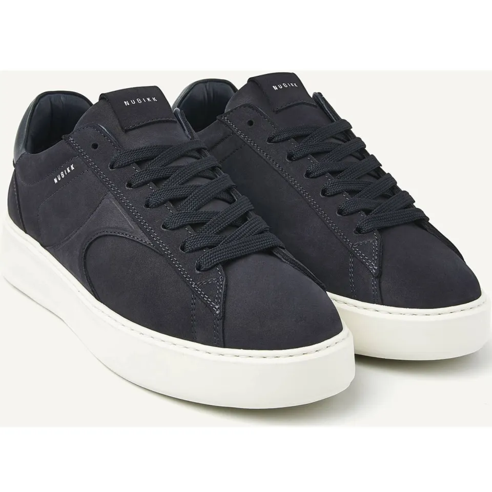 Nubikk Vick Cosmo nubuck sneakers donkerblauw, foto 3