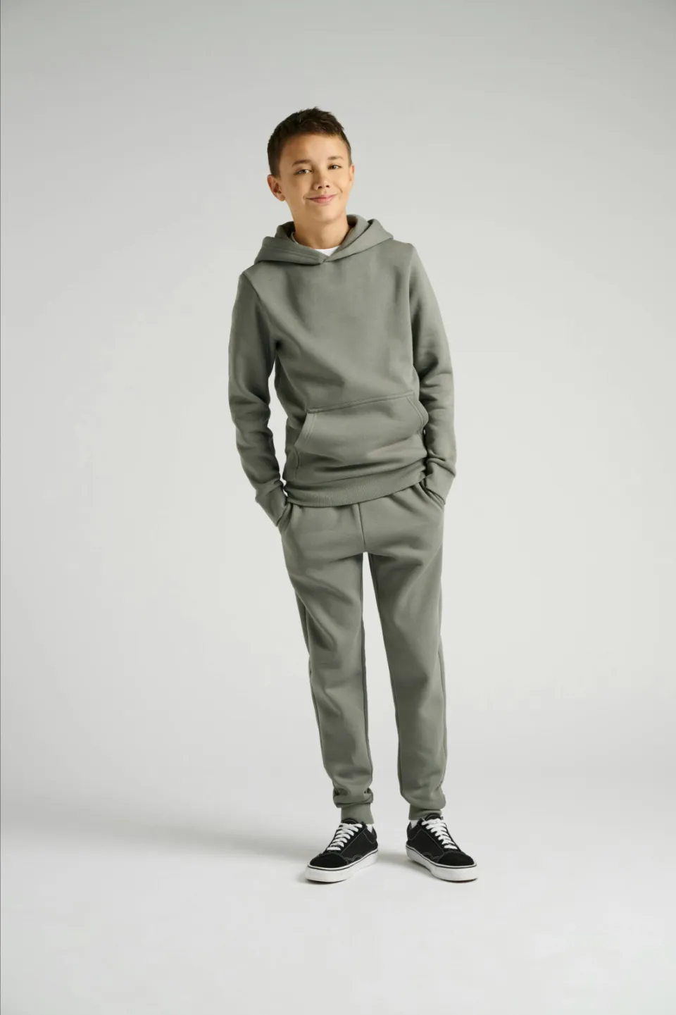 Only & Sons JUNIOR hoodie grijsgroen, foto 6