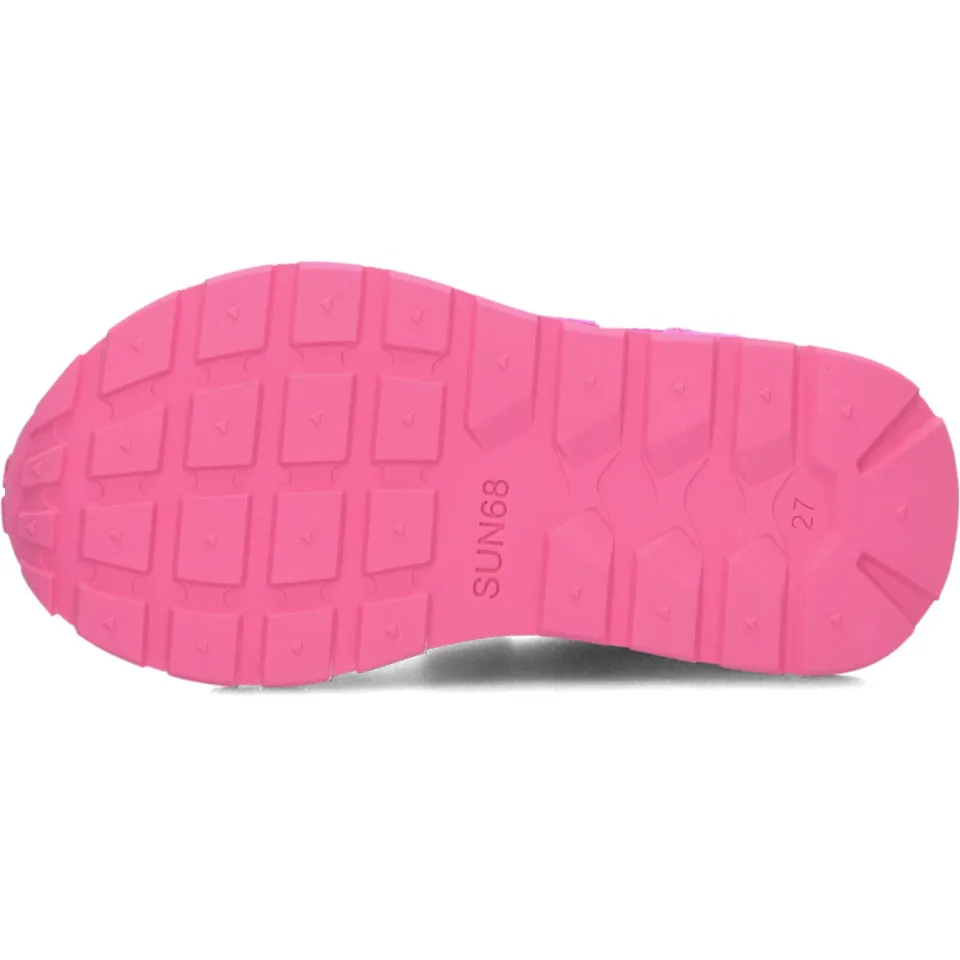 Sun68 Ally Solid lage sneakers roze, foto 5