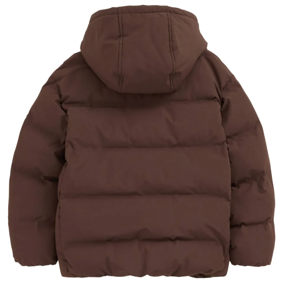 WE Fashion gewatteerde winterjas bruin, foto 4