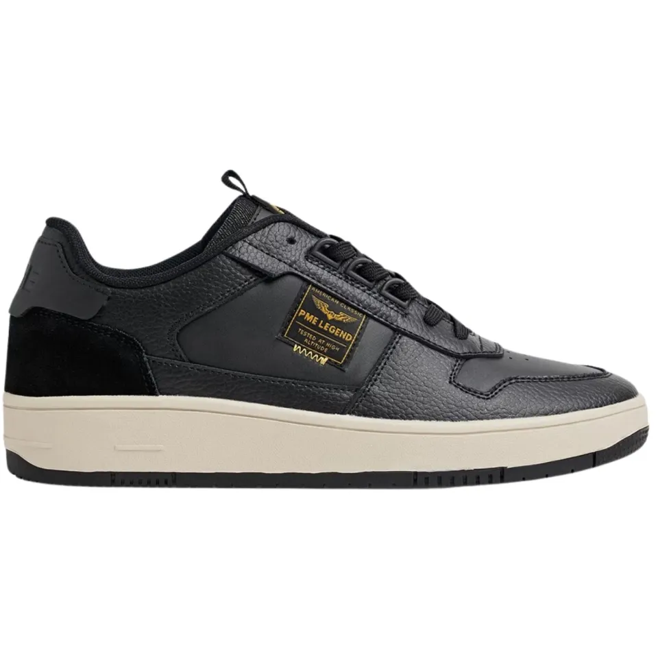 PME Legend PME Legend Gobbler Sneakers zwart Leer