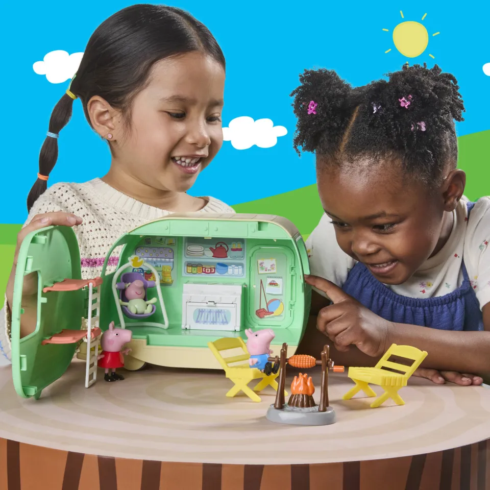 Peppa Pig Drie Kleine Biggetjes caravan speelset, foto 6