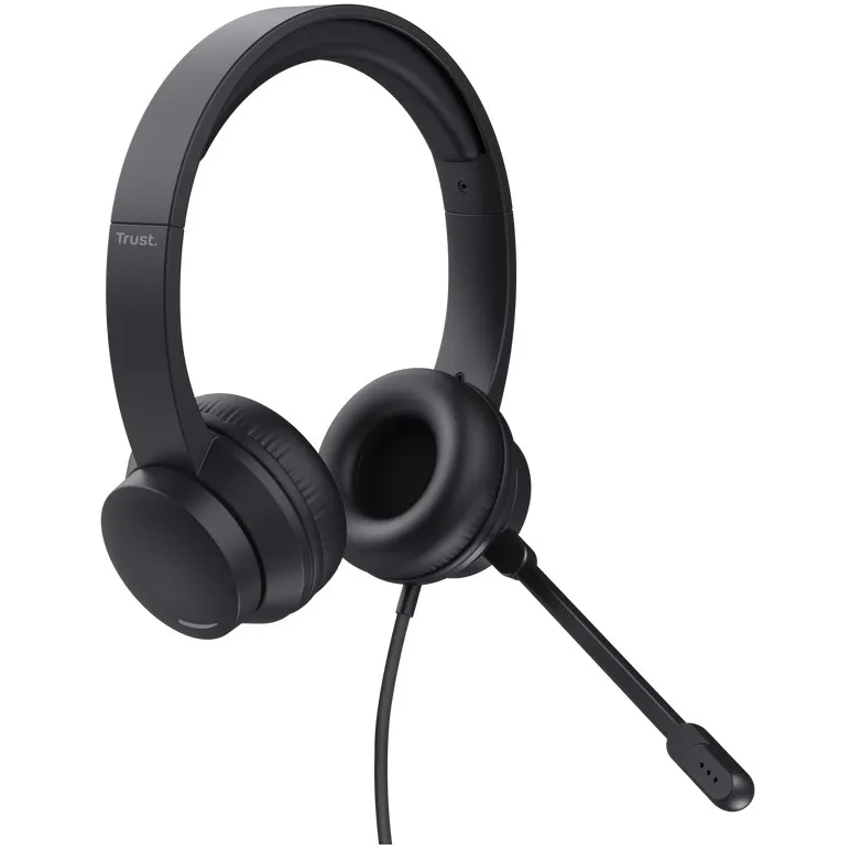 Trust Ayda pc-headset 3.5mm zwart, foto 2