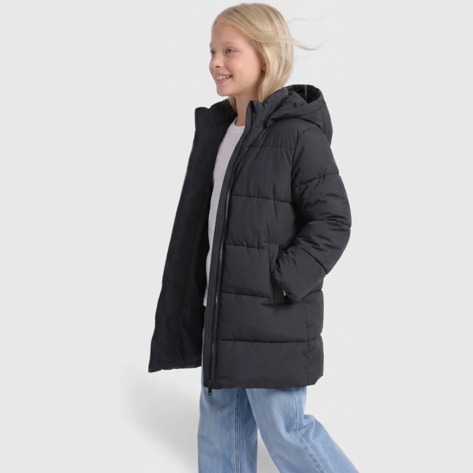 KIDS ONLY GIRL gewatteerde winterjas - zwart, foto 5