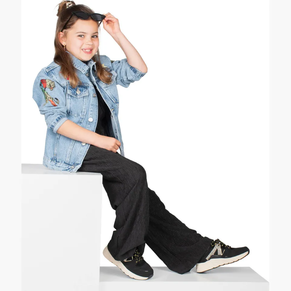 POSH by Poelman chunky sneakers zwart, foto 4