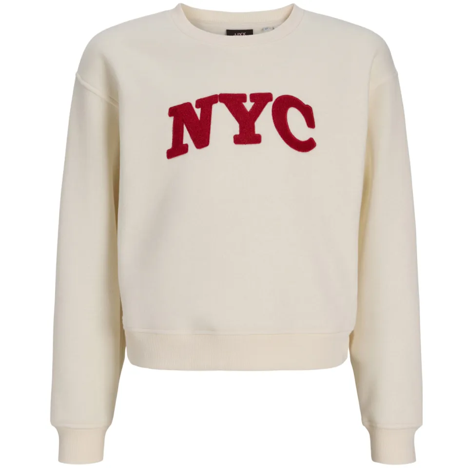JJXX GIRL sweater met tekst - wit, foto 2