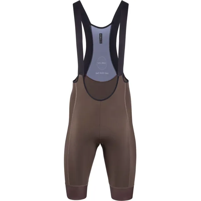 Nalini Pure fietsbroek met bretels bruin