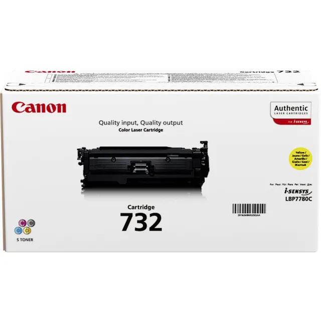 Canon Toner Cartridge 732 Y geel