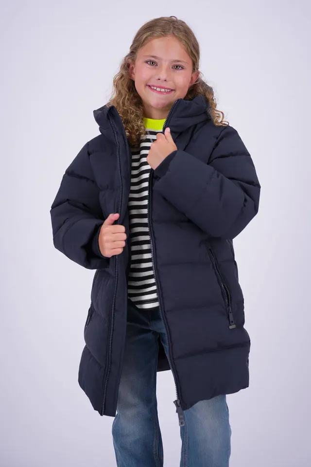 Vingino pufferjas donkerblauw