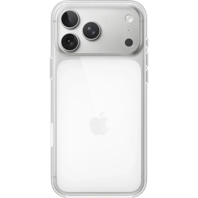 Apple iPhone 17 Pro Max Back Cover met MagSafe Transparant