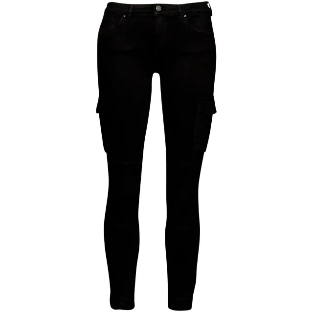 Only skinny cargobroek ONLMISSOURI zwart, foto 2