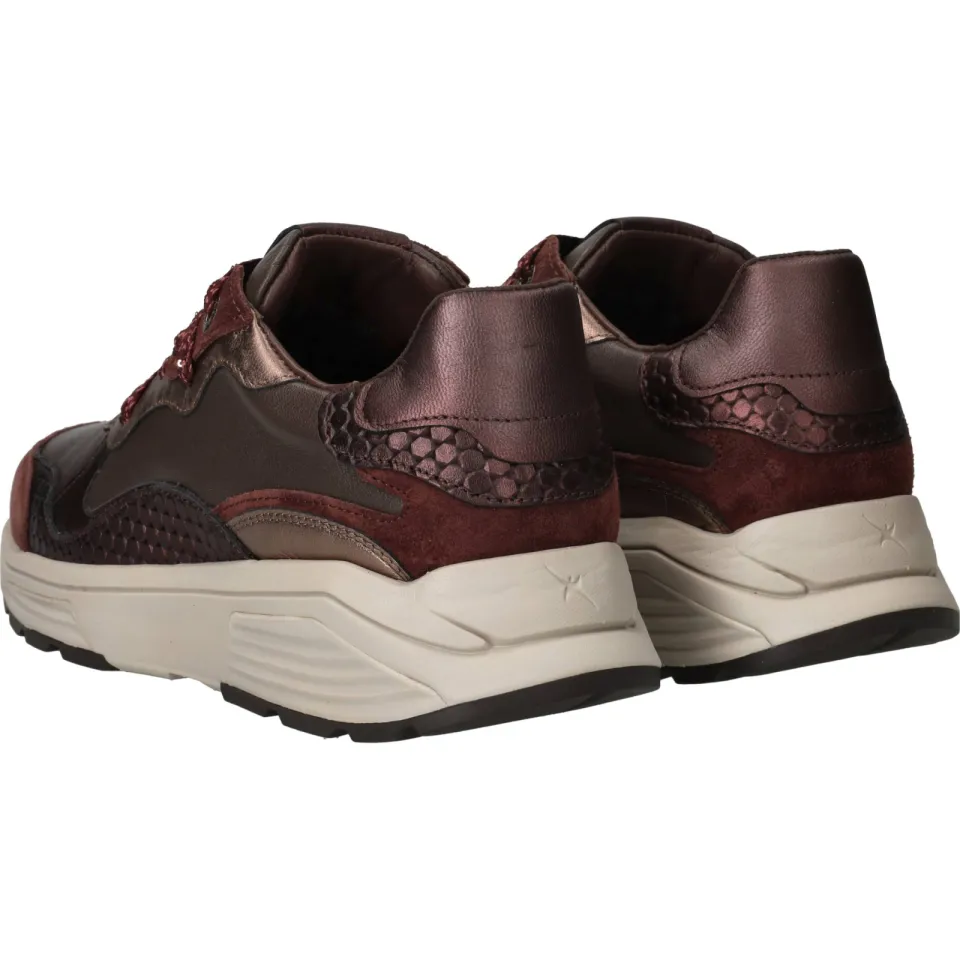 Xsensible Rainbow Stretchwalker GX Sneakers Dames Rood, foto 4