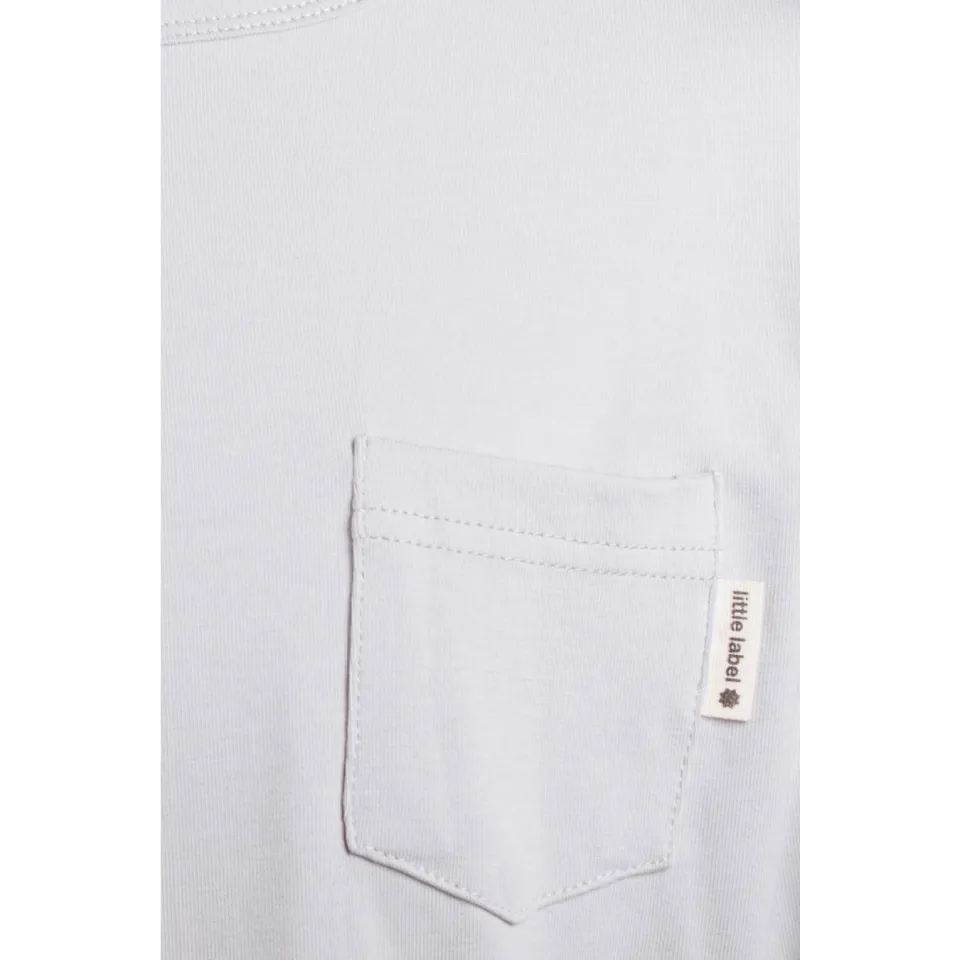 Little Label pyjama met all over print blauw, foto 4