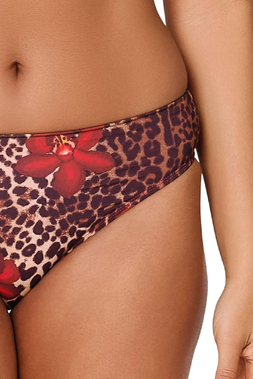 LingaDore bikinibroekje bruin/rood, foto 6