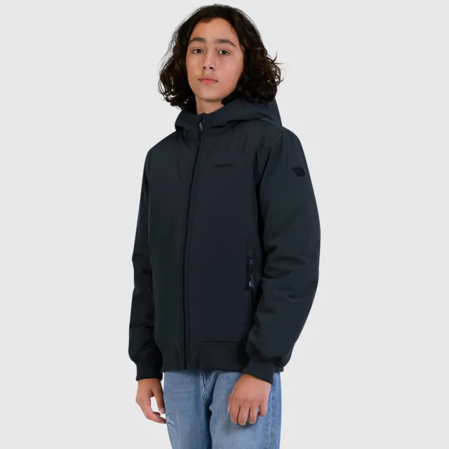 Ballin winterjas donkerblauw Zwart