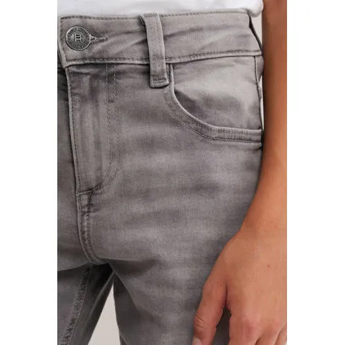 WE Fashion Blue Ridge slim fit jeans - grey denim, foto 4