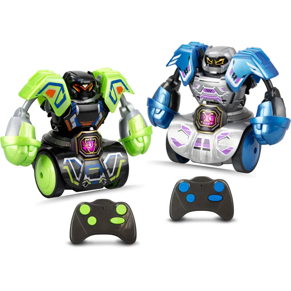 Silverlit Robo Kombat Tornado Battle Pack blauw, groen, zilver, foto 3