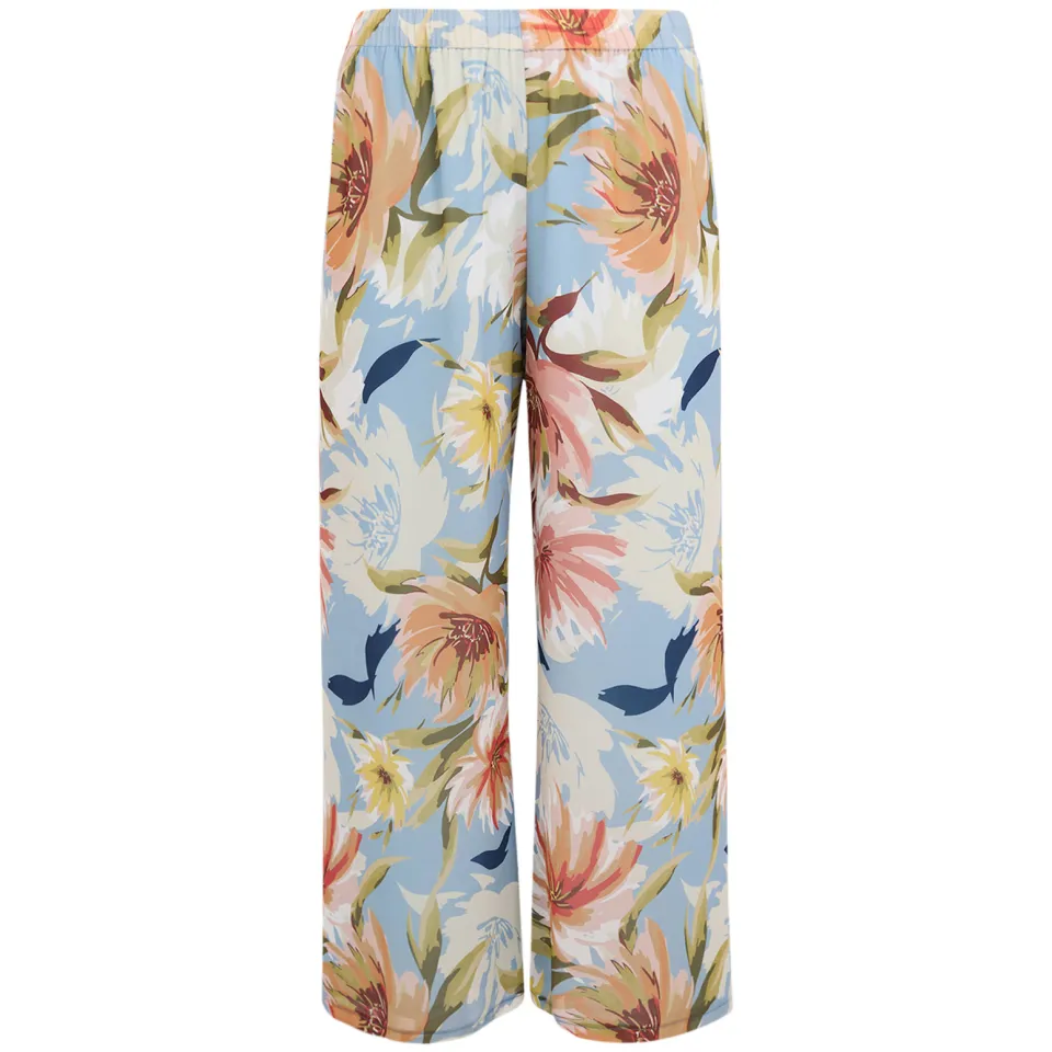 Yoek Breeze wijde broek bloemenprint multi, foto 2