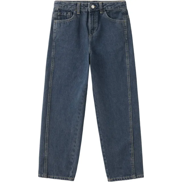 Mango Kids straight leg jeans - changeant blauw