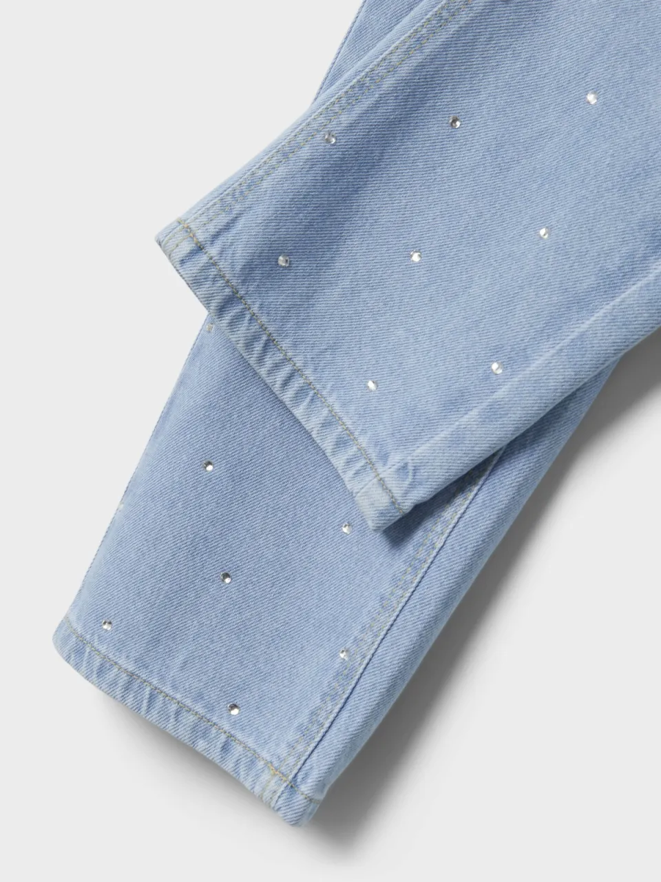 NAME IT KIDS straight leg jeans NKFROSE light blue denim, foto 7