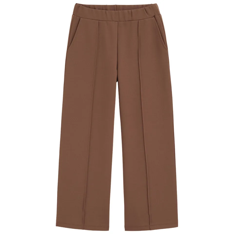 WE Fashion loose fit pantalon bruin, foto 2