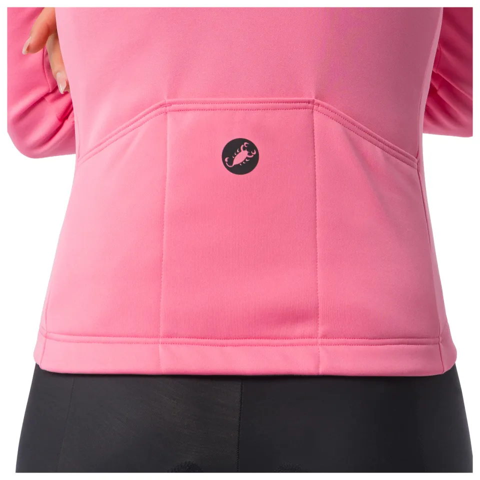 Castelli Sinergia 3 fietsshirt lange mouw roze, foto 5