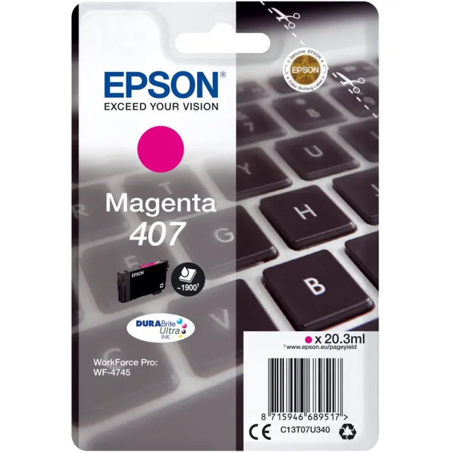 Epson 407, Magenta (Toetsenbord)