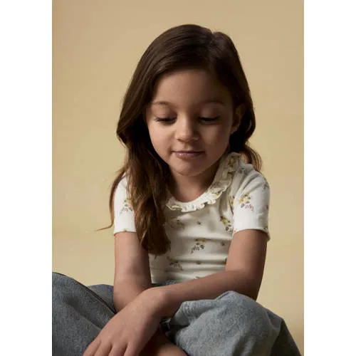 Lil' Atelier Mini T-shirt ecru, foto 5
