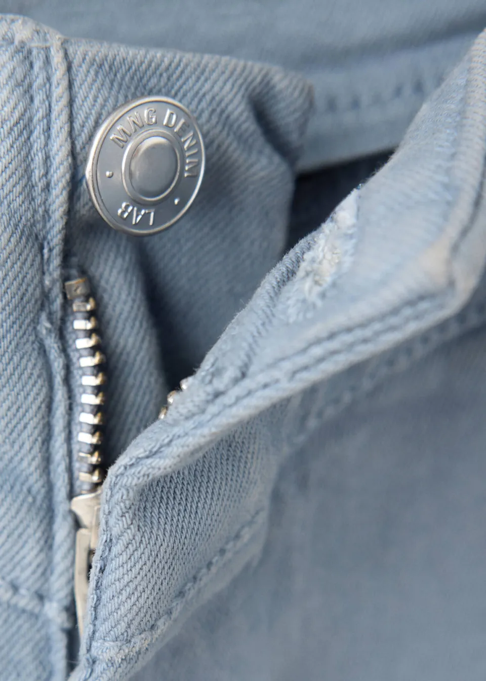 Mango Kids flared jeans - lichtblauw, foto 3