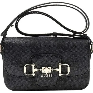 Schoudertas Guess JANIE LOGO CONVERTIBLE XBODY zwart, foto 2