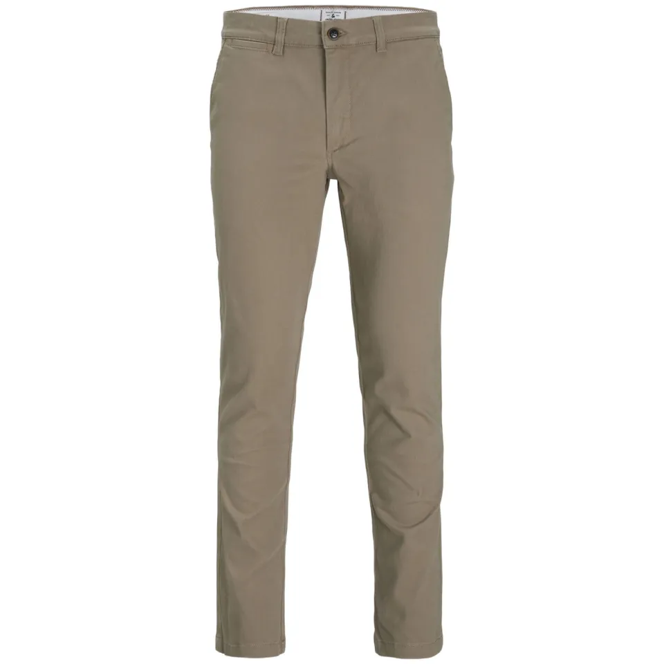 Jack & Jones regular fit gebreide chino beige, foto 2