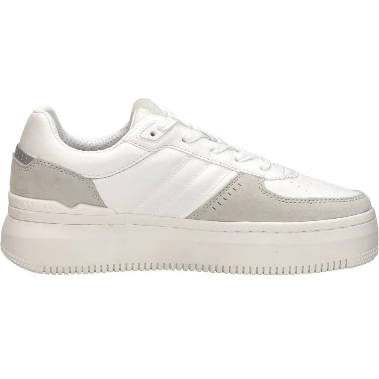 G-Star Eve Bsc Lea W lage sneaker wit