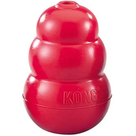 Kong Classic hondenspeeltje rood medium