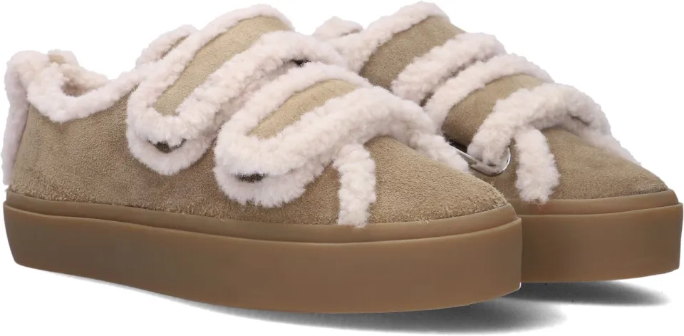 Inuikii Shearling Low VC sneakers zand, foto 3