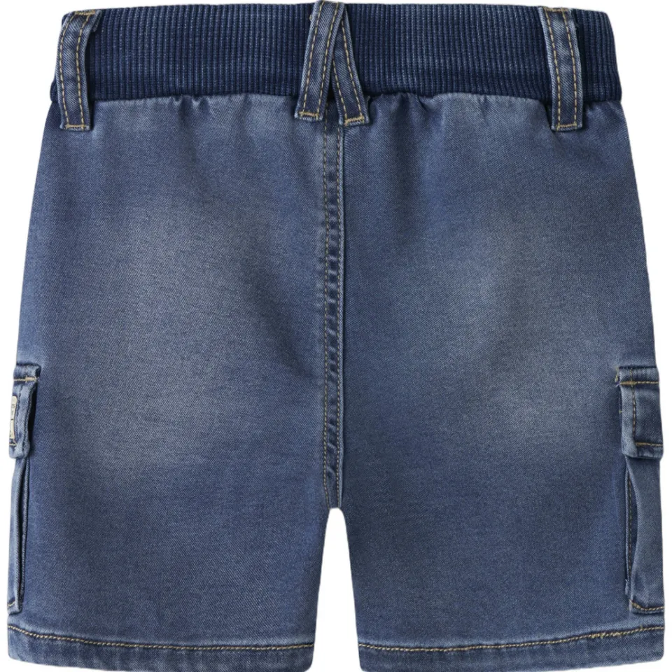 NAME IT NMMBEN jeansshort denimblauw, foto 3