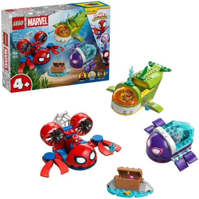 Lego Marvel - Spidey: onderwatervoertuigen Constructiespeelgoed