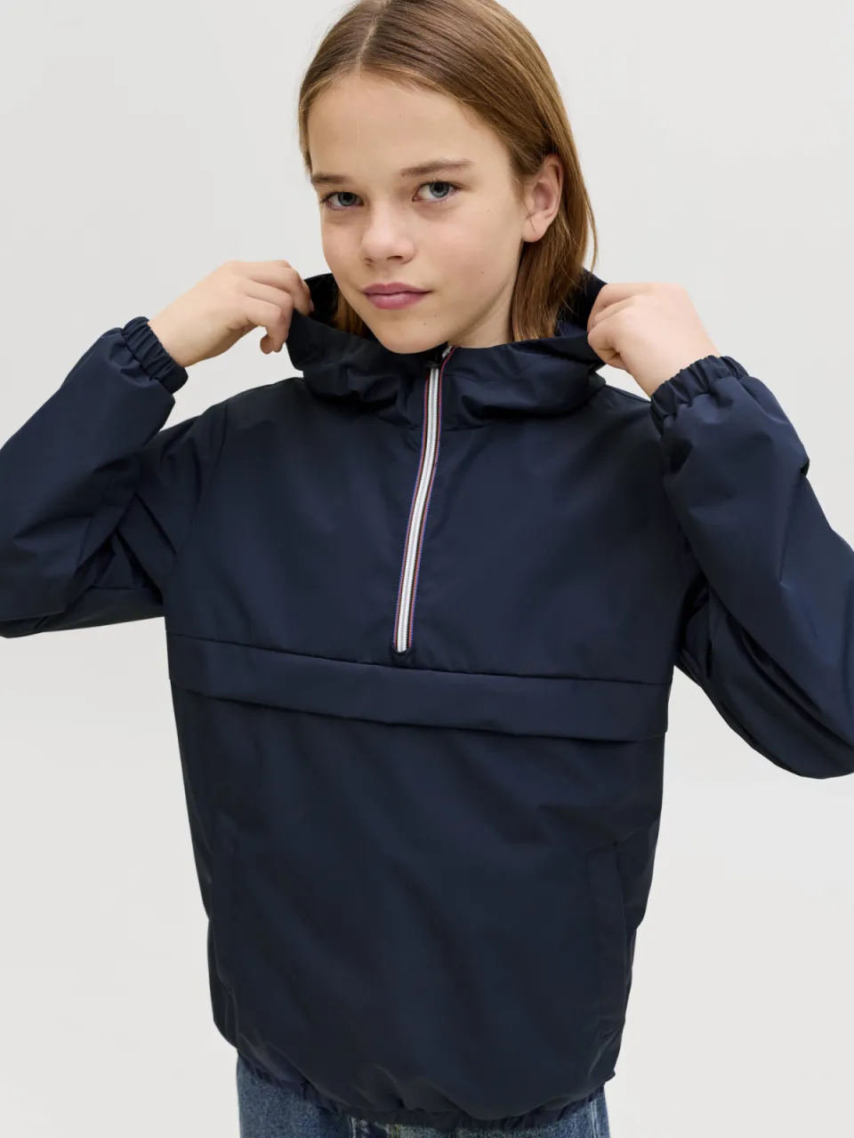 Jack & Jones JJJAKE anorakjas donkerblauw, foto 6