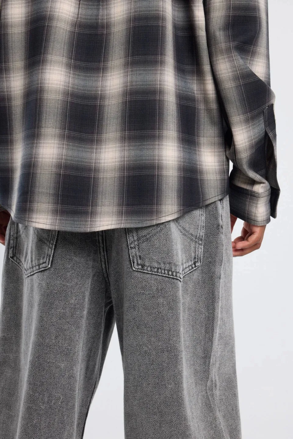 America Today baggy jeans - lichtgrijs, foto 5