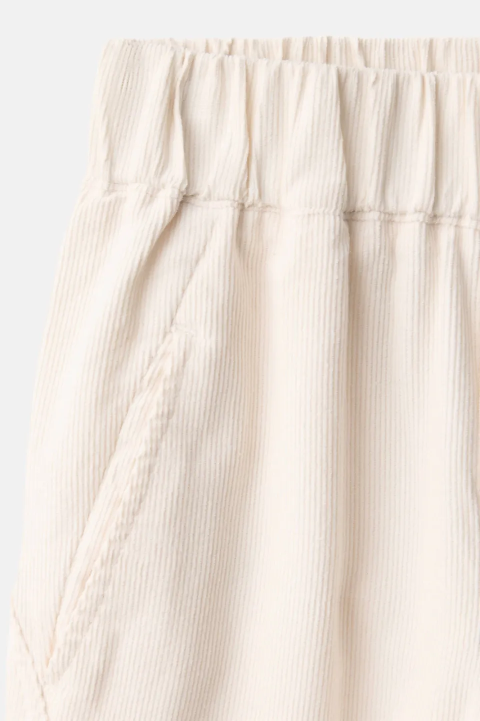 Mango Kids corduroy broek ecru, foto 5