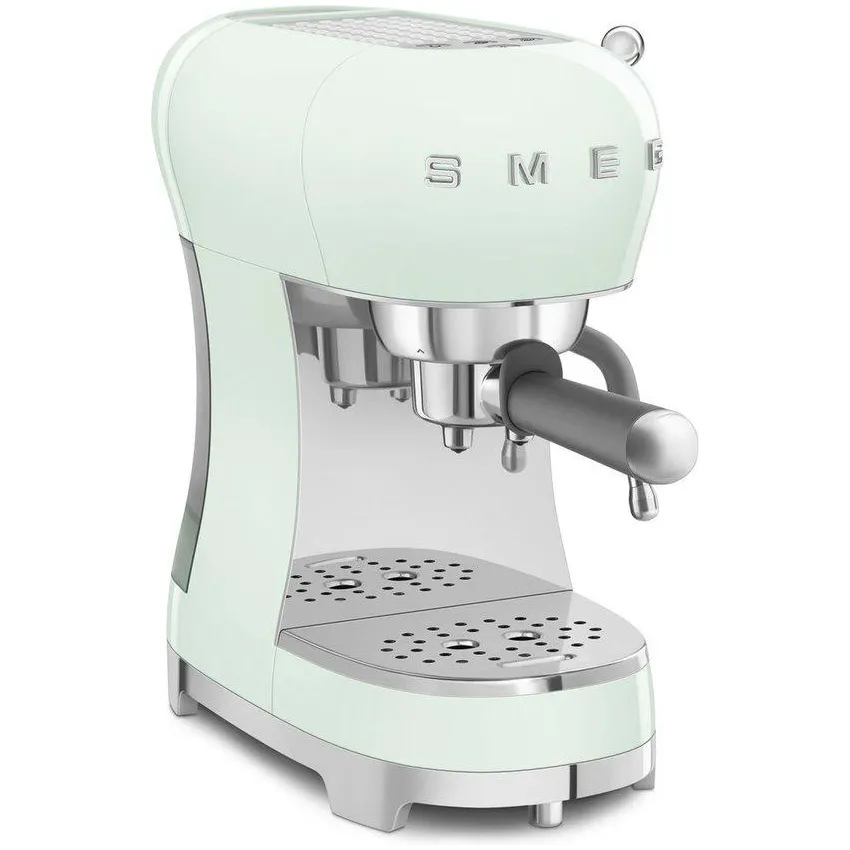 Smeg ECF02PGEU espressomachine pastelgroen, foto 2